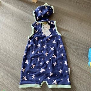 Purl lamb play suit romper in 3/4T